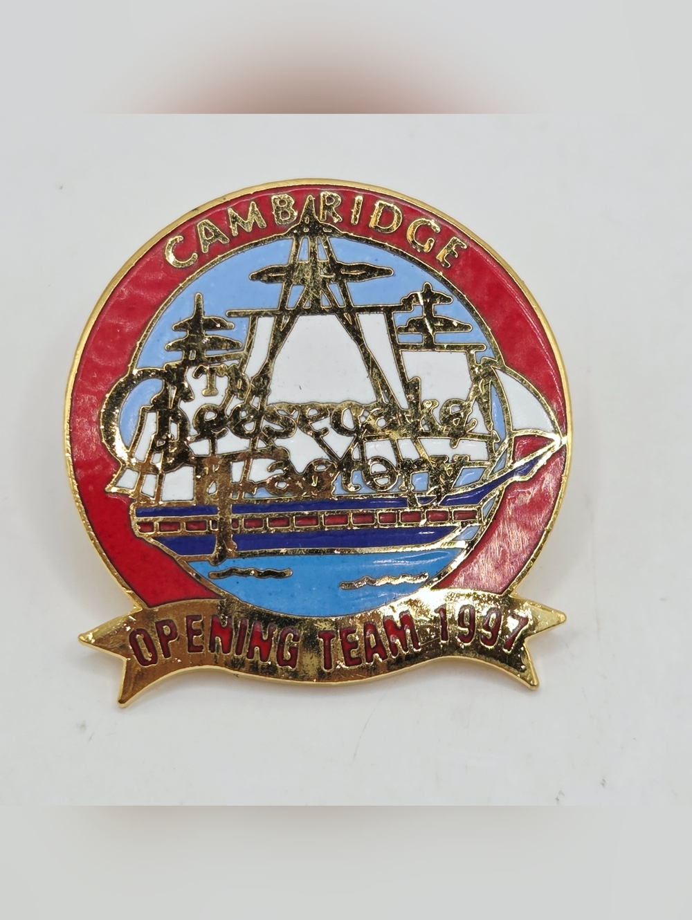 The Cheesecake Factory Cambridge MA 1997 Opening Team Member Pin
